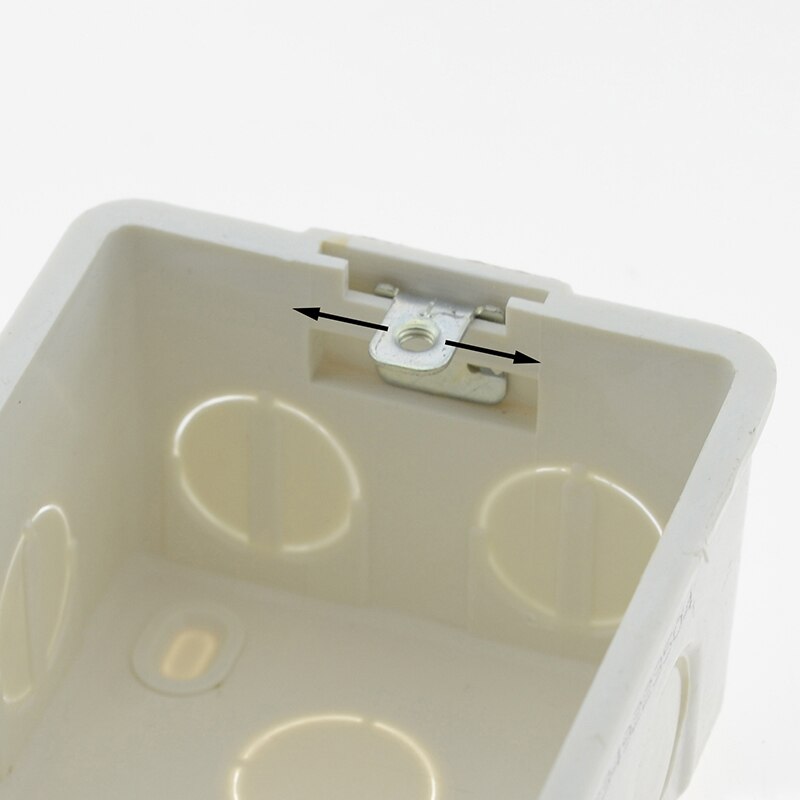 Avoir -caja de montaje de Cassette, interruptor de enchufe de 146x86mm, caja para montaje en pared, caja de empalme interna, instalación oculta