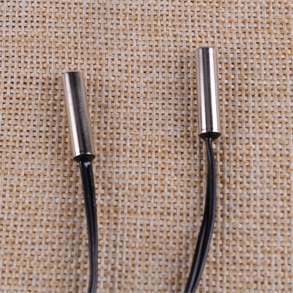 DWCX Universal 96 cm Black Car Dual Digital LED Display Intercooler Supercharger Temperature Gauge Sensor