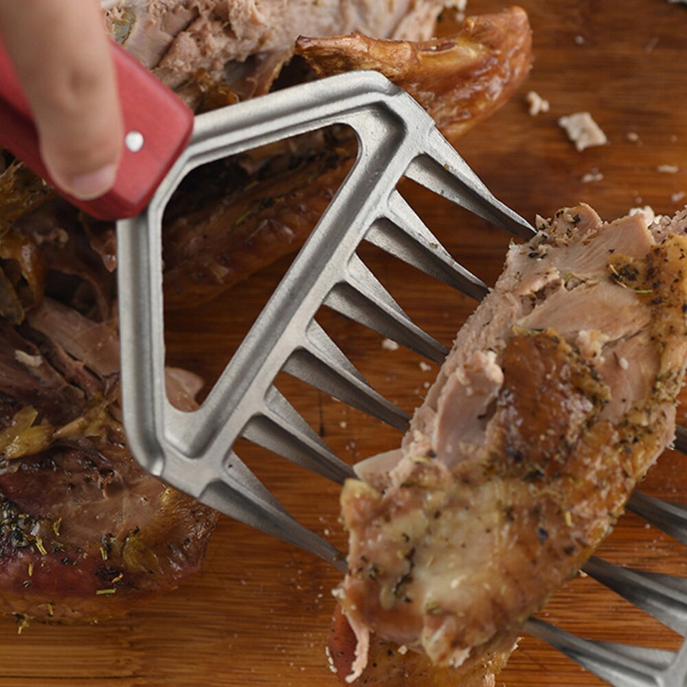 2PCS BBQ Accessories Meat Shredder Strong Pulled Pork Puller BBQ Fork Bear Claw Fruit Vegetable Slicer Cutters Cooking Tools
