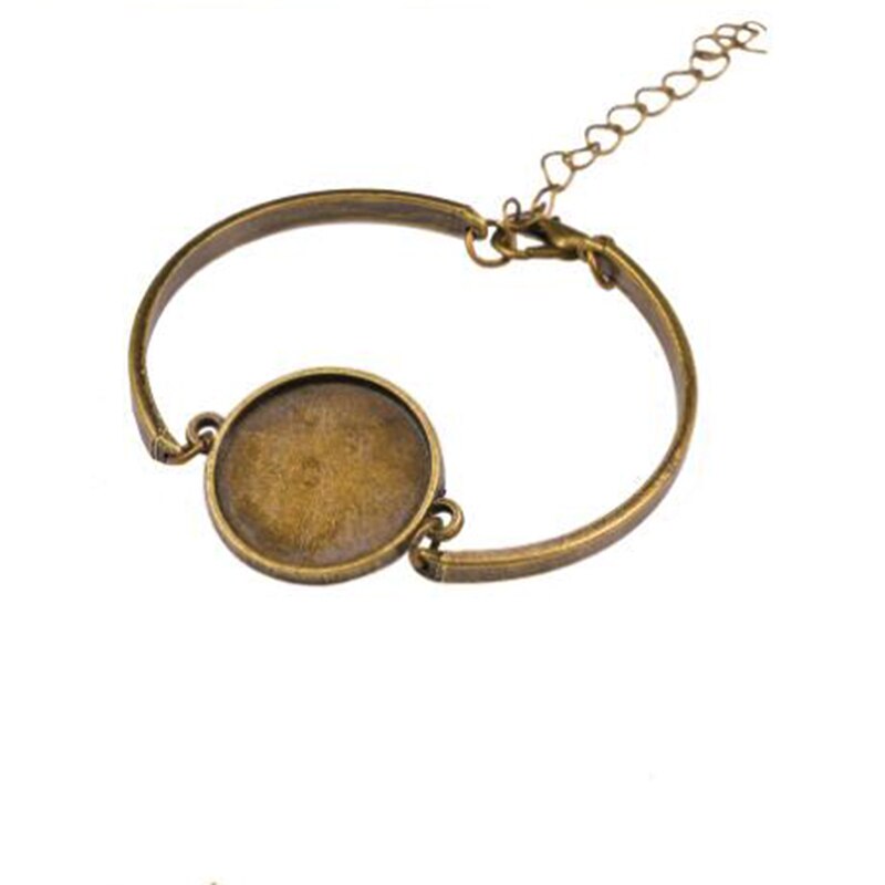 Novo 10 pçs sublimação pulseiras círculo base moda transferência de calor diy pulseira em branco jóias consumíveis em branco suprimentos
