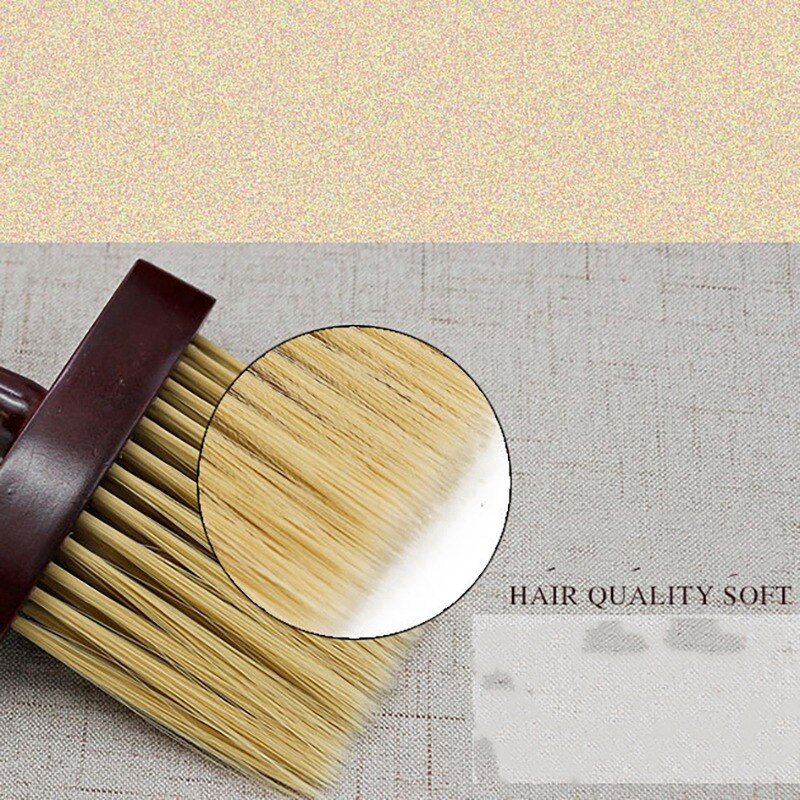 1 brosse douce pour cheveux cassés, brosse de nettoyage du cou, salon de coiffure, outils de coupe de cheveux