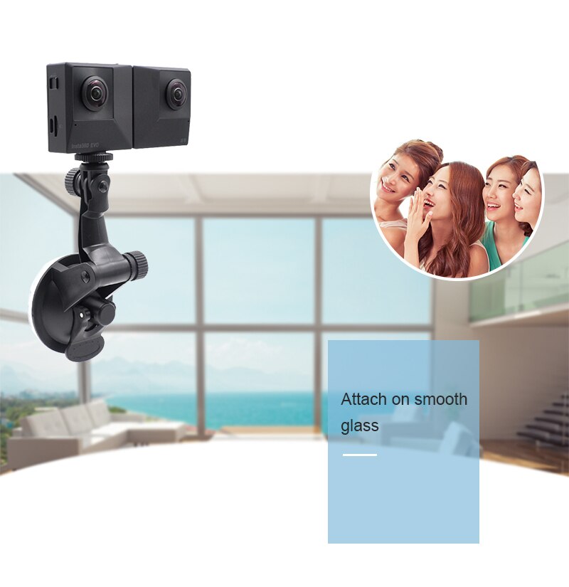 Insta360 ONE X/EVO Accessories Car Mount Suction Cup For Insta360 Spare Parts