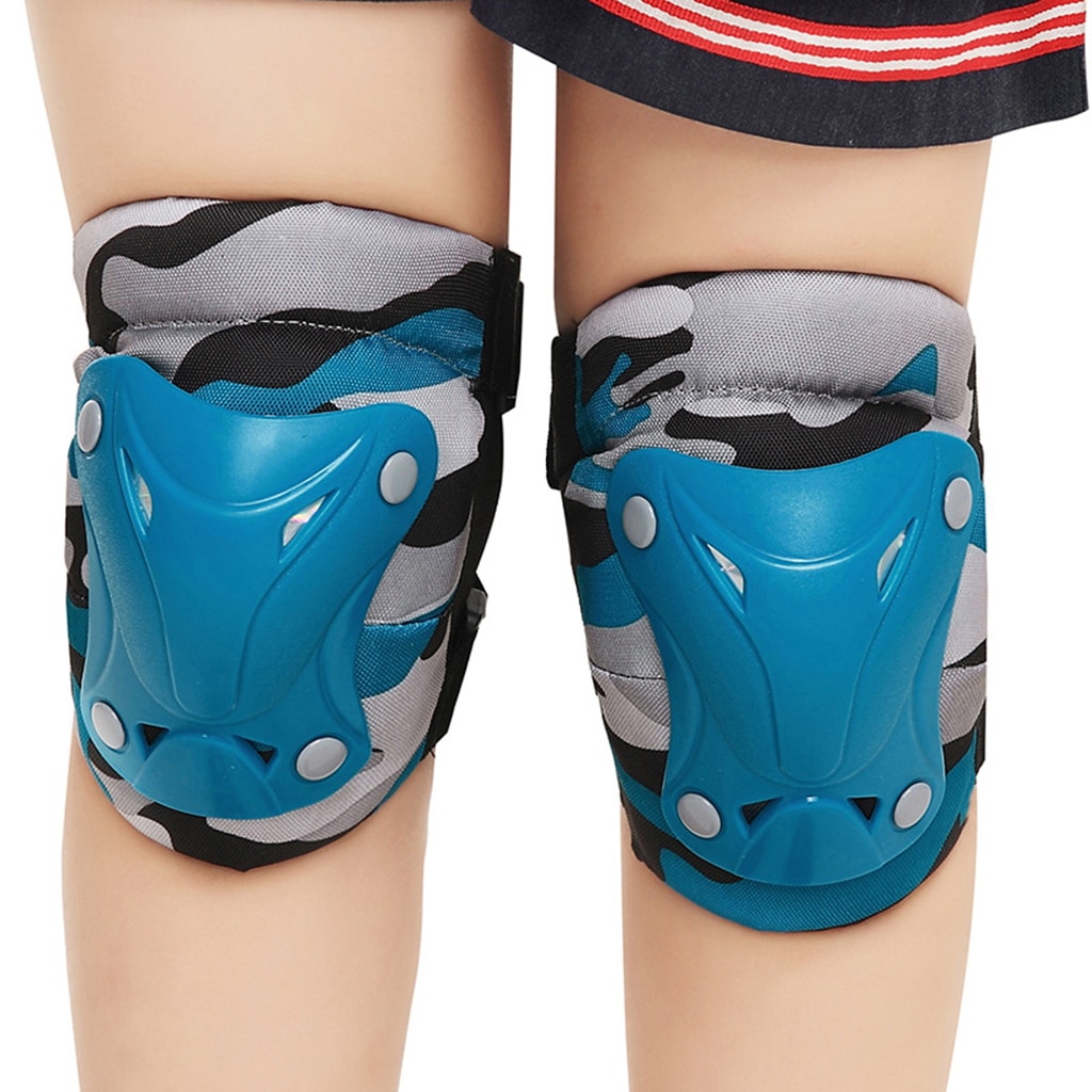 Kids Child Skating Scooter Protective Gear Knee Elbow Hand Pads Set