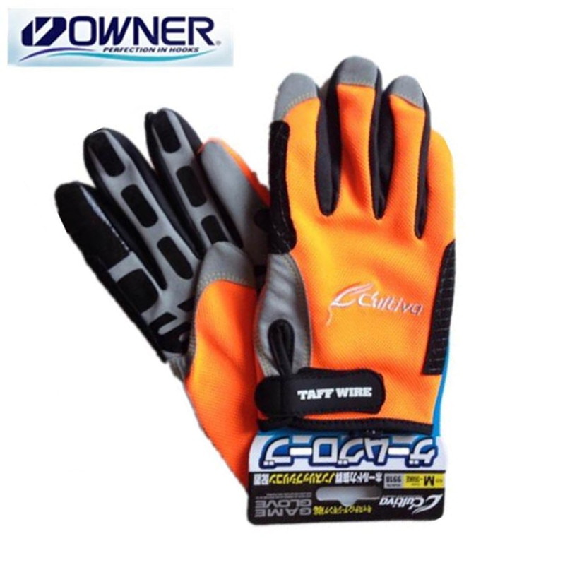 Japan EIGENAAR Outdoor Winter Vissen Handschoenen Waterdichte Volledige Vingers Anti-slip Professionele Zee Vissen Handschoen Kaphandschoenen L-XL-XXL