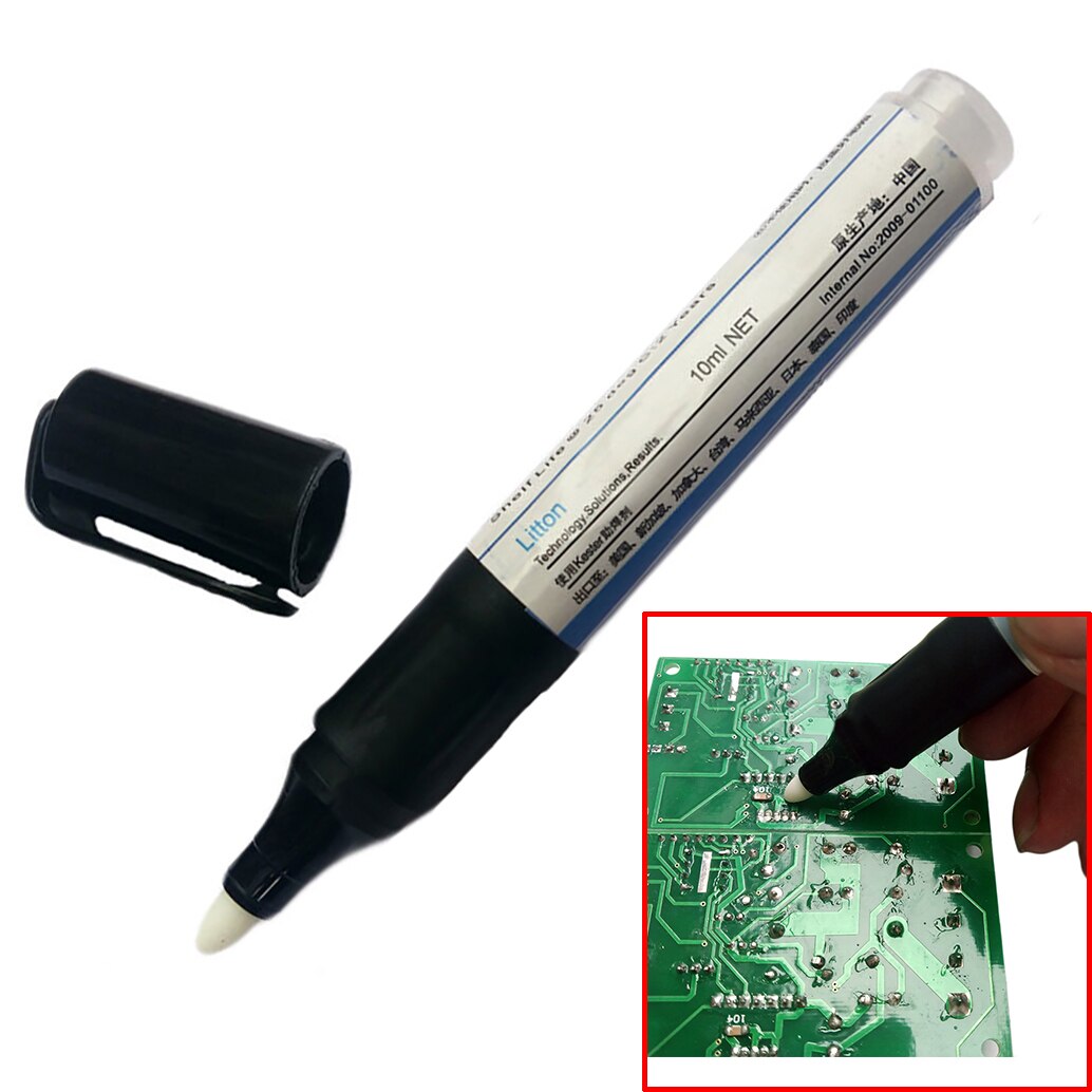 951 lodde flux pen overflademontering lav-solid ikke-ren harpiks flux penne til diy solpanel elektrisk reparation