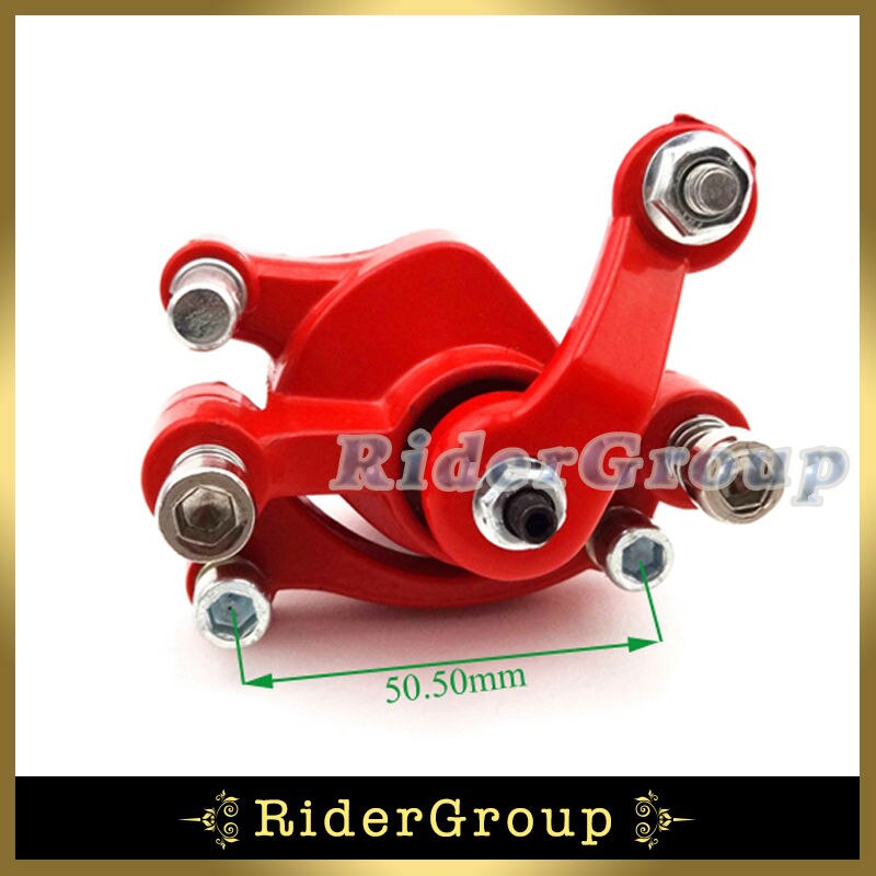 43cc 47cc 49cc Engine Minimoto Front Disc Brake Caliper For Chinese Pocket Bike Mini Dirt Bike Gas Scooter Kids ATV Quad