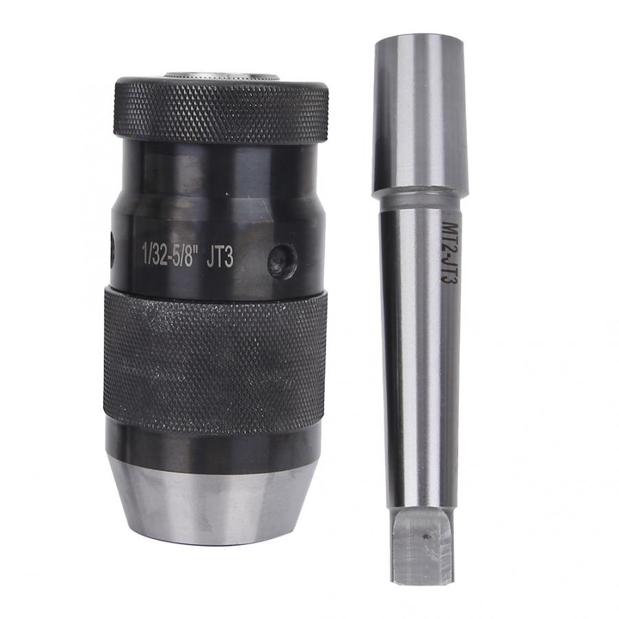 1/32 5/8 "JT3 Pro-série mandrin de perceuse sans clé et JT3-MT2 tige droite tonnelle CNC pince de fraisage mandrin