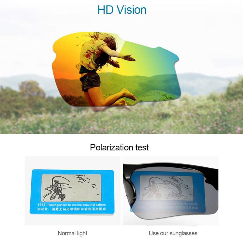 Gafas de sol polarizadas para ciclismo al aire libre, casuales, deportivas, para montar en bicicleta, con bloqueo UV, a prueba de viento y de arena, Unisex TXTB1