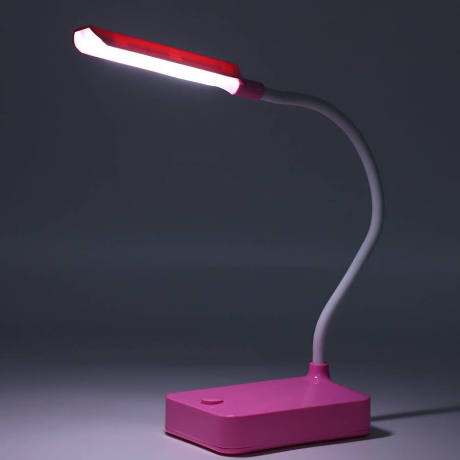 2 Sets LED Desk Flexible Gooseneck Foldable Home Office Universal Table Lights Flexible Desk