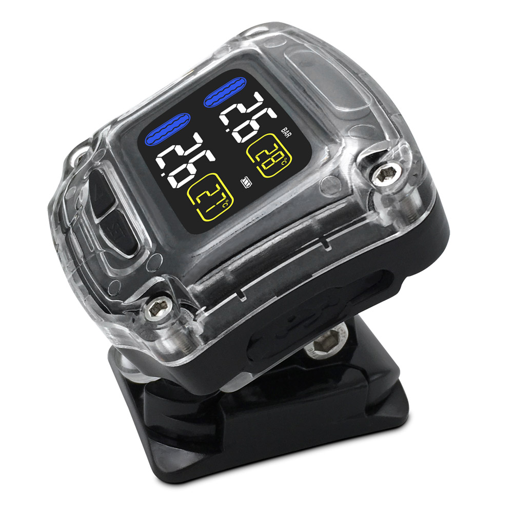 Écran LCD TPMS pour MOTO, système de surveillance de la pression des pneus, affichage de la température en temps réel