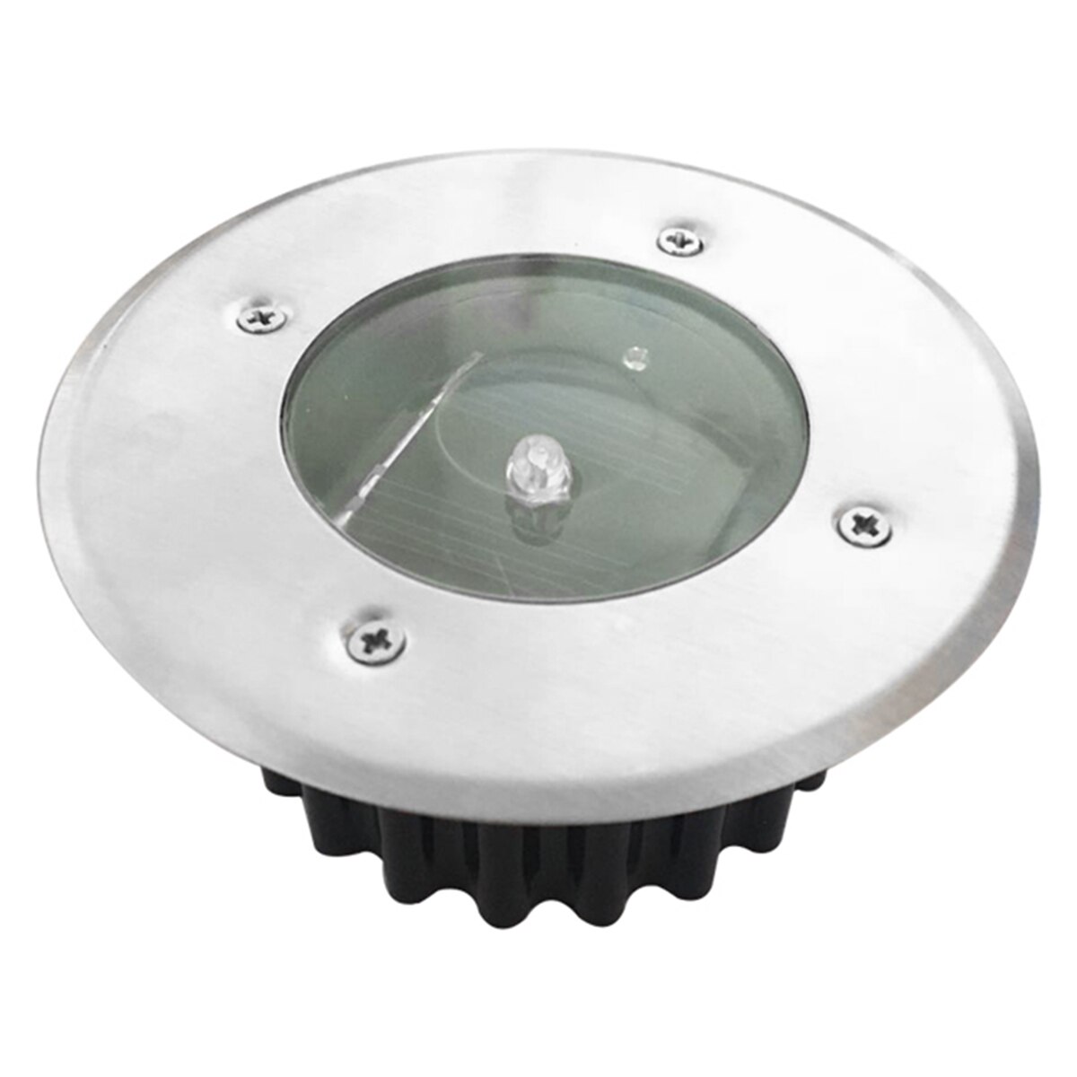 Solar Garden Deck Light Solar Powered Wireless Deck Light Stainless Steel Garden Pathway Lights For Villa Garden Pathway