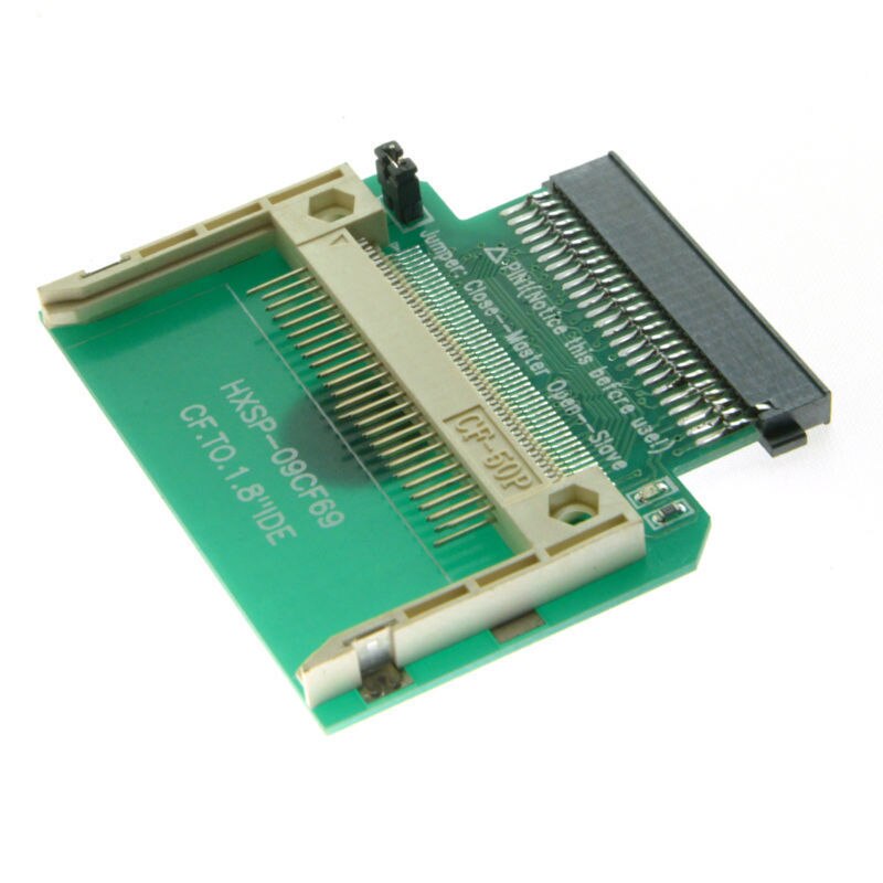 Cf Merory – carte Flash compacte à 50 broches, 1.8 pouces, adaptateur pour disque dur Ide Ssd