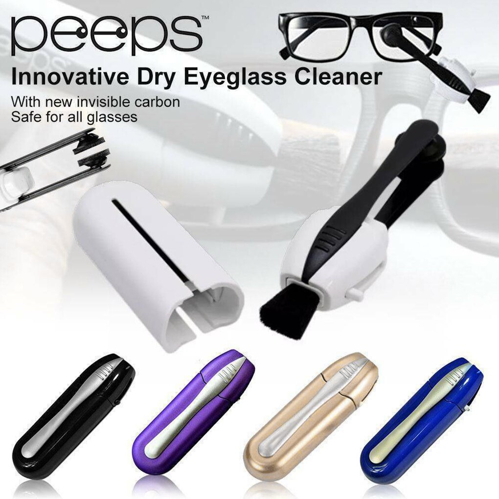 1PC Lens Cleaning Tool Portable Lens Brush for Eyeglasses Sunglasses Reading Glasses Mini Dust Brush