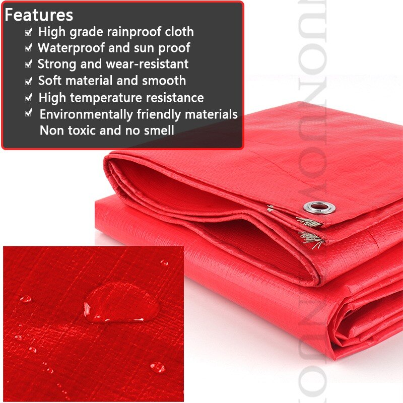 160GSM PE Bâche Imperméable à La Pluie Tissu Auven... – Grandado