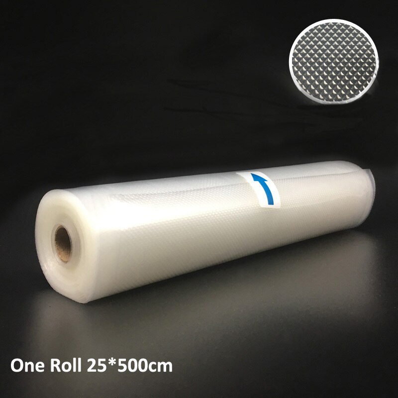 25x500CM ROLLS VACUUM SEALER FOOD Vacuum BAGS Food Storage Bags Saran Wrap Kitchen Fresh Vacuum Packing Machine Bags