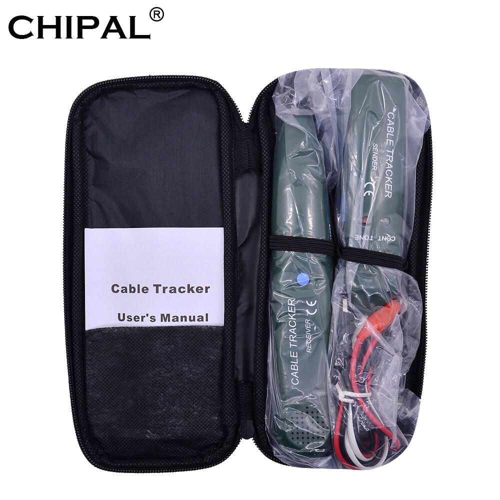 Chipal Aimo MS6812 Kabel Tester Voor Utp Stp Cat5 Cat5E Cat6 Cat6E RJ45 Lan Netwerk RJ11 Telefoon Wire Tracker Diagnose tone