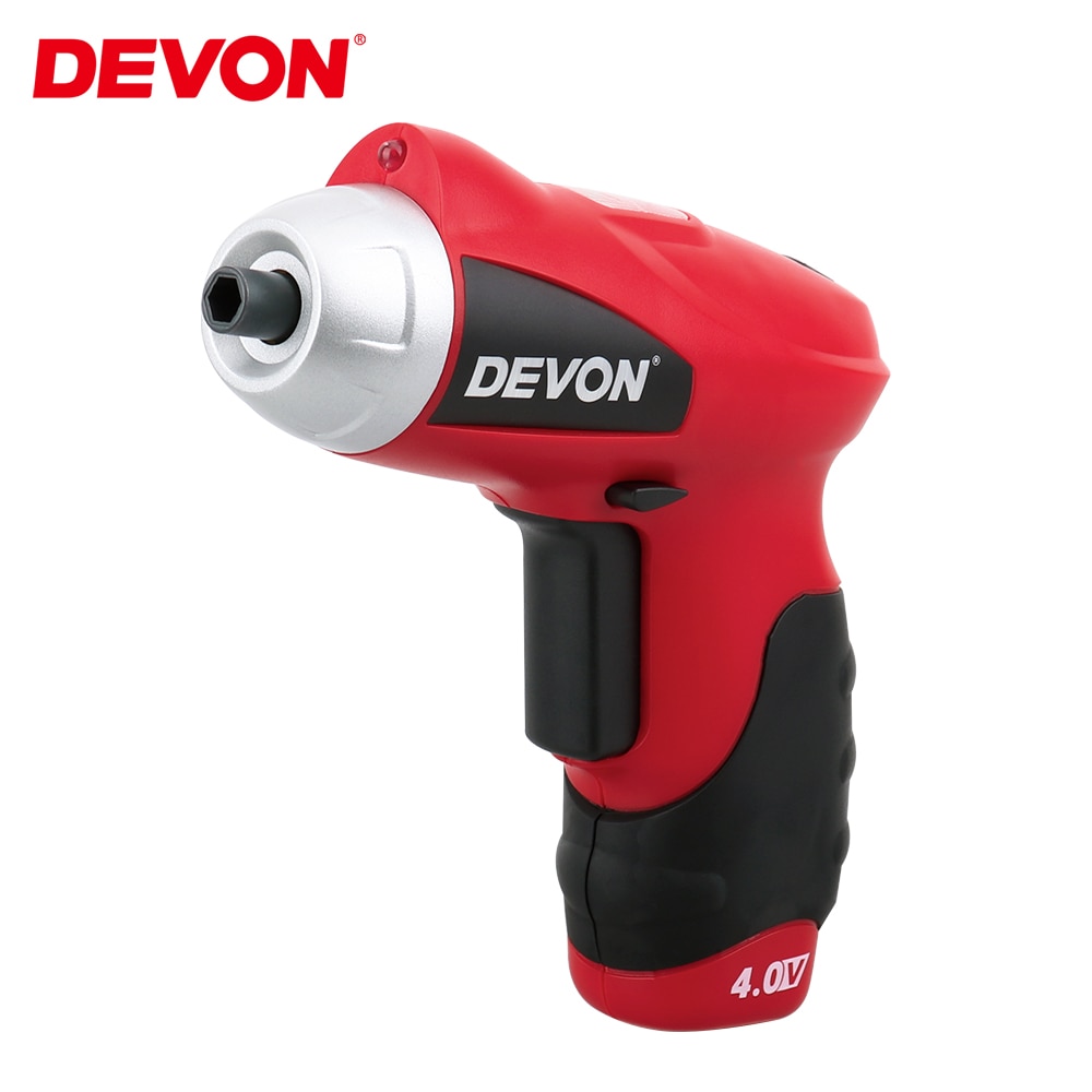 DEVON 4V Lithium-ion Electric Screwdriver Rechargeable Home DIY Multi-function Magnetic Screwdrivers mini batch Drill Power Tool