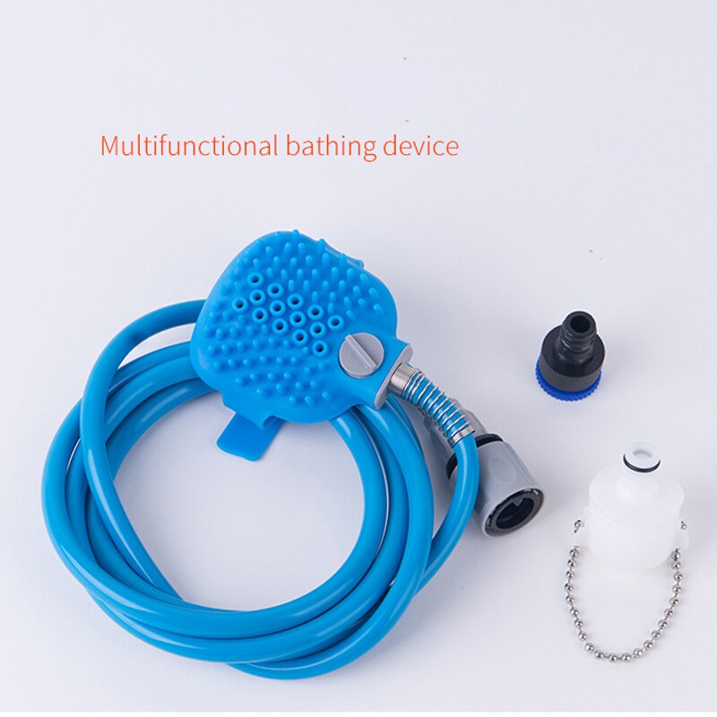 Universele Multifunctionele Huisdieren Honden Katten Massager Douchekop Handheld Huisdieren Spuit Bad Borstel Wassen Levert