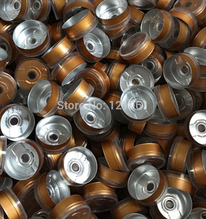 20mm Kunststoff-Aluminium kappe, 20 teile/los, Alle Arten Von Farbigen Kappen, pharma kappen, kunststoff-Aluminium Spitzen für crimpen glas fläschchen