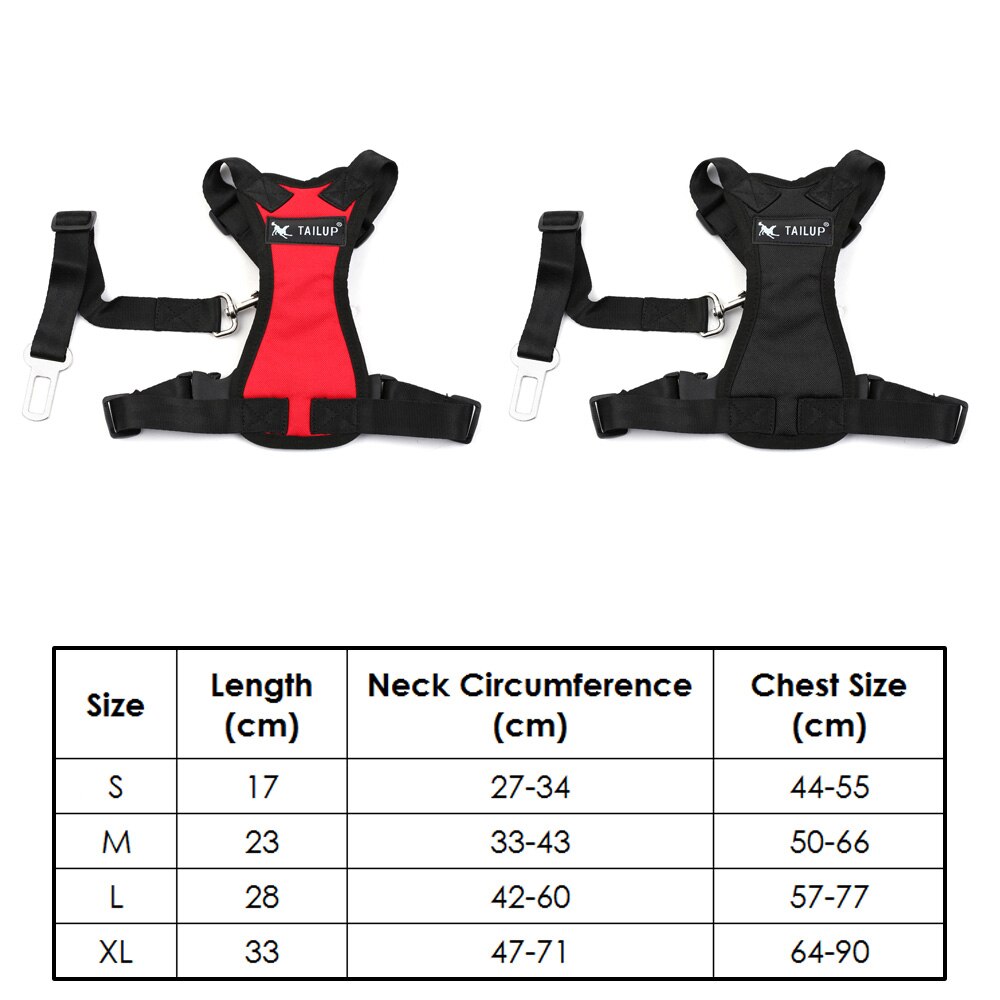 Dog Seat Belt Chest Harness Vest Harness Breathable Mesh Fabric Car Vehicle Safety Seat Belt for Pet Dog Cat Chest Vest Harness