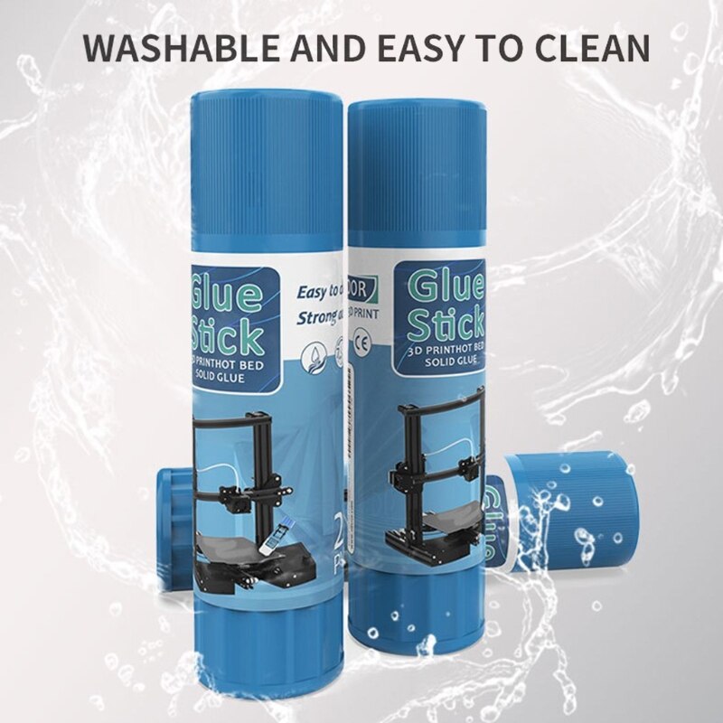 3D Printer Platform Special Solid Glue PVA Super Glue Stick Non-Toxic Water Soluble Glue 3PCS