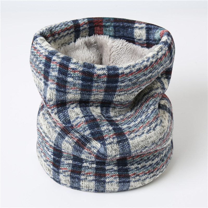 Winter Ring Scarf Neck Warm Infinity Knitted Scarves Retro Snood Circle Scarf Multifunction Headscarf Face Mask: 15