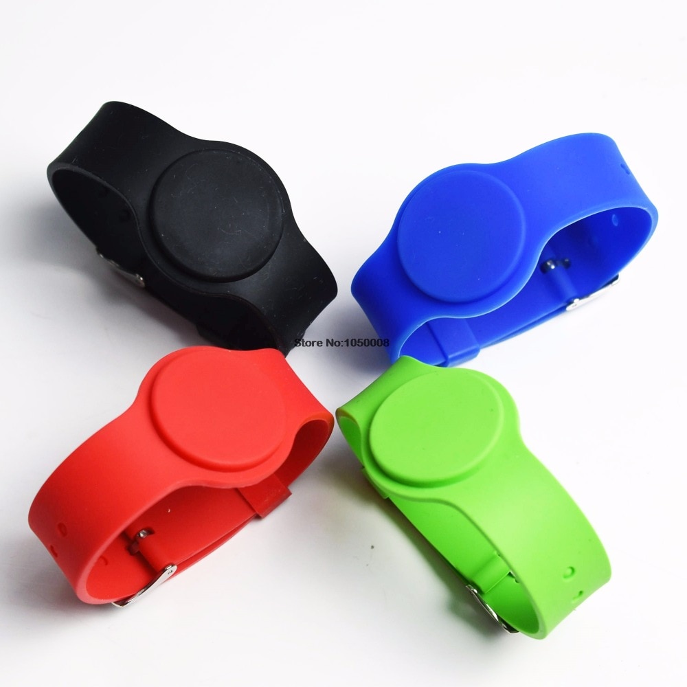 Pulseira rfid de 1k s50 nfc, pulseira de rfid, uid, 13.56mhz, cartão mágico chinês, regravável, cartão s50