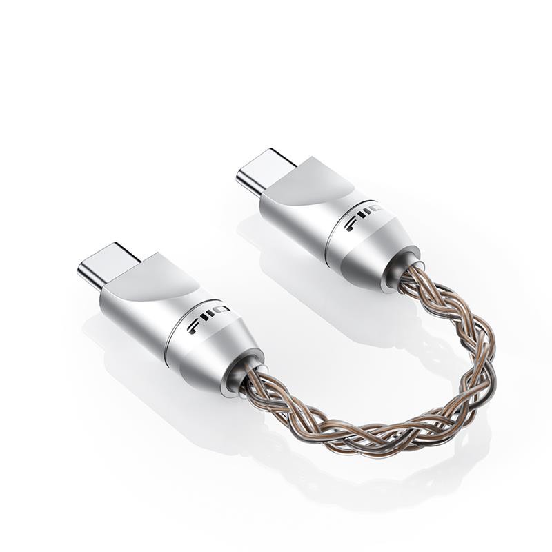 FiiO Link LT-TC6S USB Digital Audio Cable Type-C To Type-C Data Cable Monocrystalline Copper Adapter for KA15 KA17