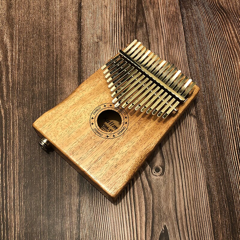 Kabel 17 Sleutel Kalimba Afrikaanse Solid Mahonie Duim Vinger Piano Sanza 17 sleutel Massief Houten Kalimba Mbira Duim kalimba