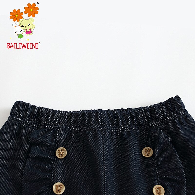 3 4 5 6 7 8 Y Jeans para niñas, pantalones vaqueros coreanos de para niñas, pantalones vaqueros de para bebés de primavera , pantalones elásticos de cintura para niños