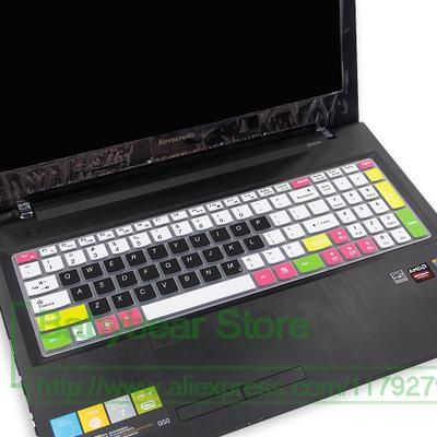 Silikon 15,6 Zoll Tastatur Schutz Abdeckung Haut Für Lenovo Ideapad Y580 Y570 Y570D Y500 Y510 Y510P S510P S500 Touch: candyblack
