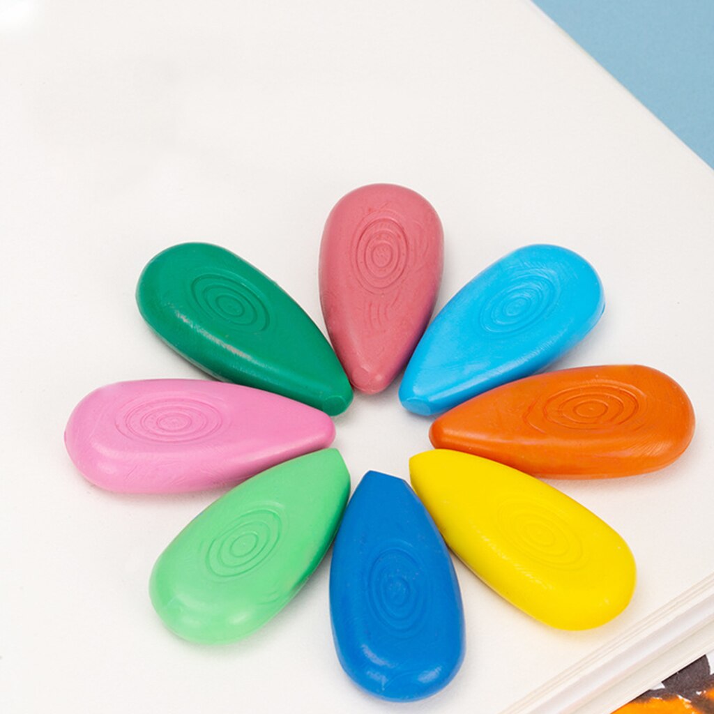 24 Colors Water -shaped Crayon Children Toddler Drawing Graffiti Pens Christmas Year Easter Halloween Supplies