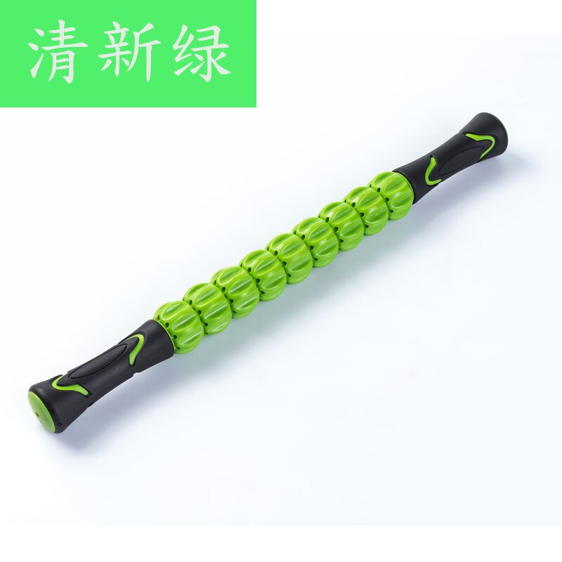 GYM Oefening Roller Been Body Arm Terug Schouder Spier Stimulator Stconvex oppervlak spier massage stok fascia massage stok roller: green
