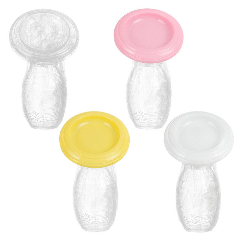 1Pcs Silicone Borstkolf Portable Borstvoeding Handkolf Anti-Overflow Moedermelk Collectie Bump