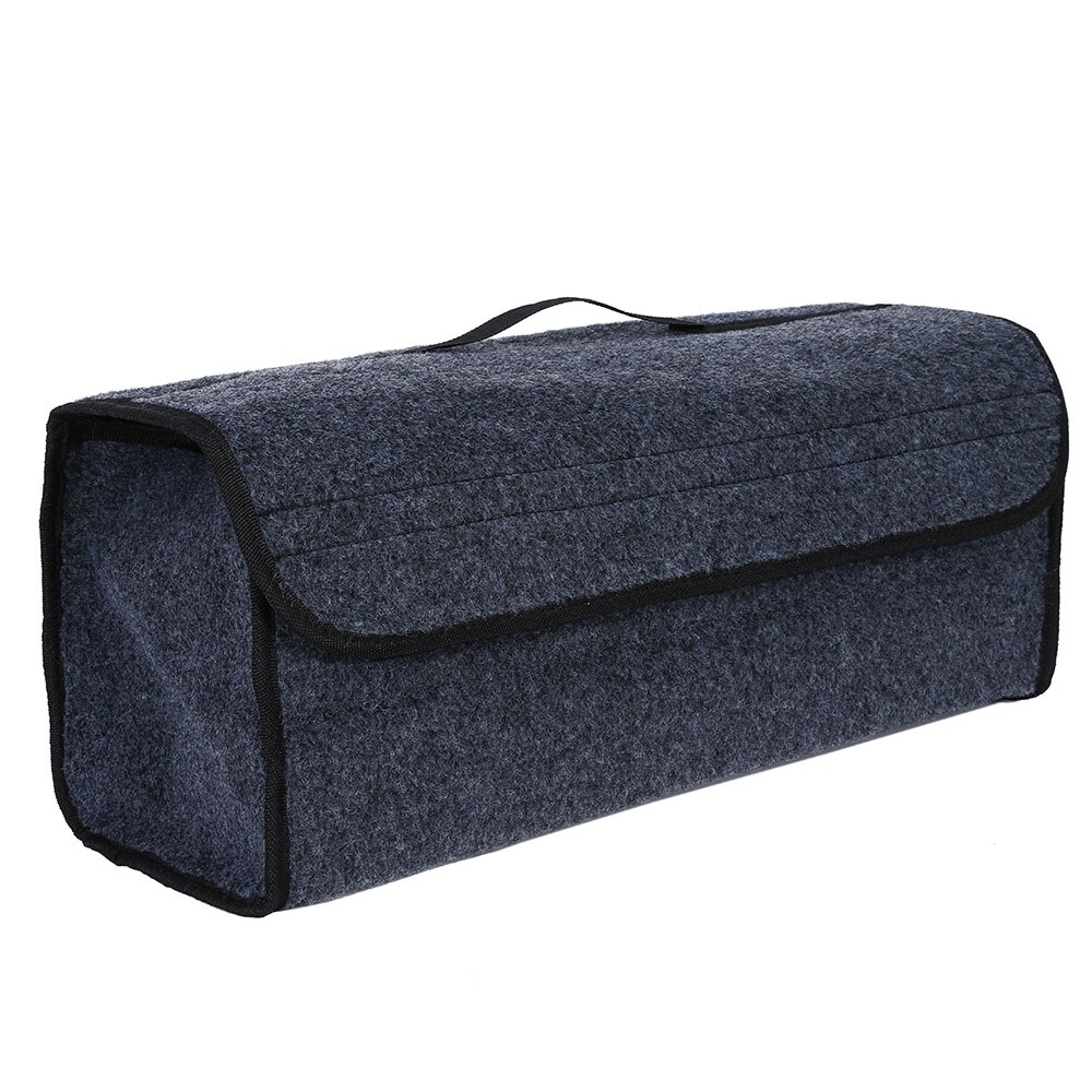 Boîte de rangement en tissu feutré pour voiture, étui de rangement pliable, multi-usages