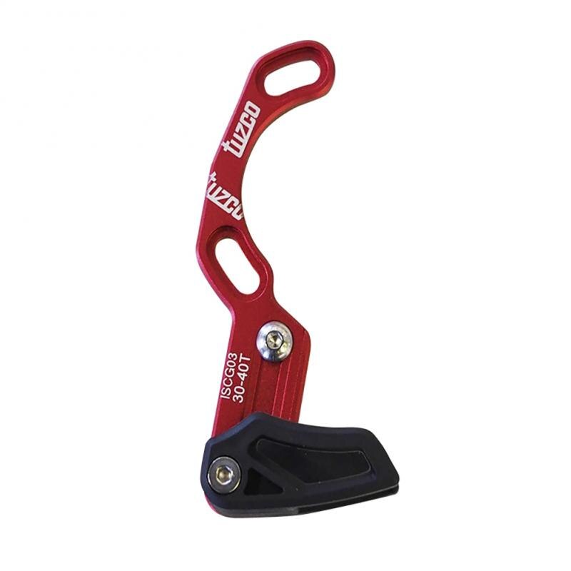 Ztto Mountainbike Enkele Schijf Chain Guide Fiets Chain Guide Mtb Mountainbike Chain Guide System Mount Fiets Onderdelen Black: ISCG 05 red