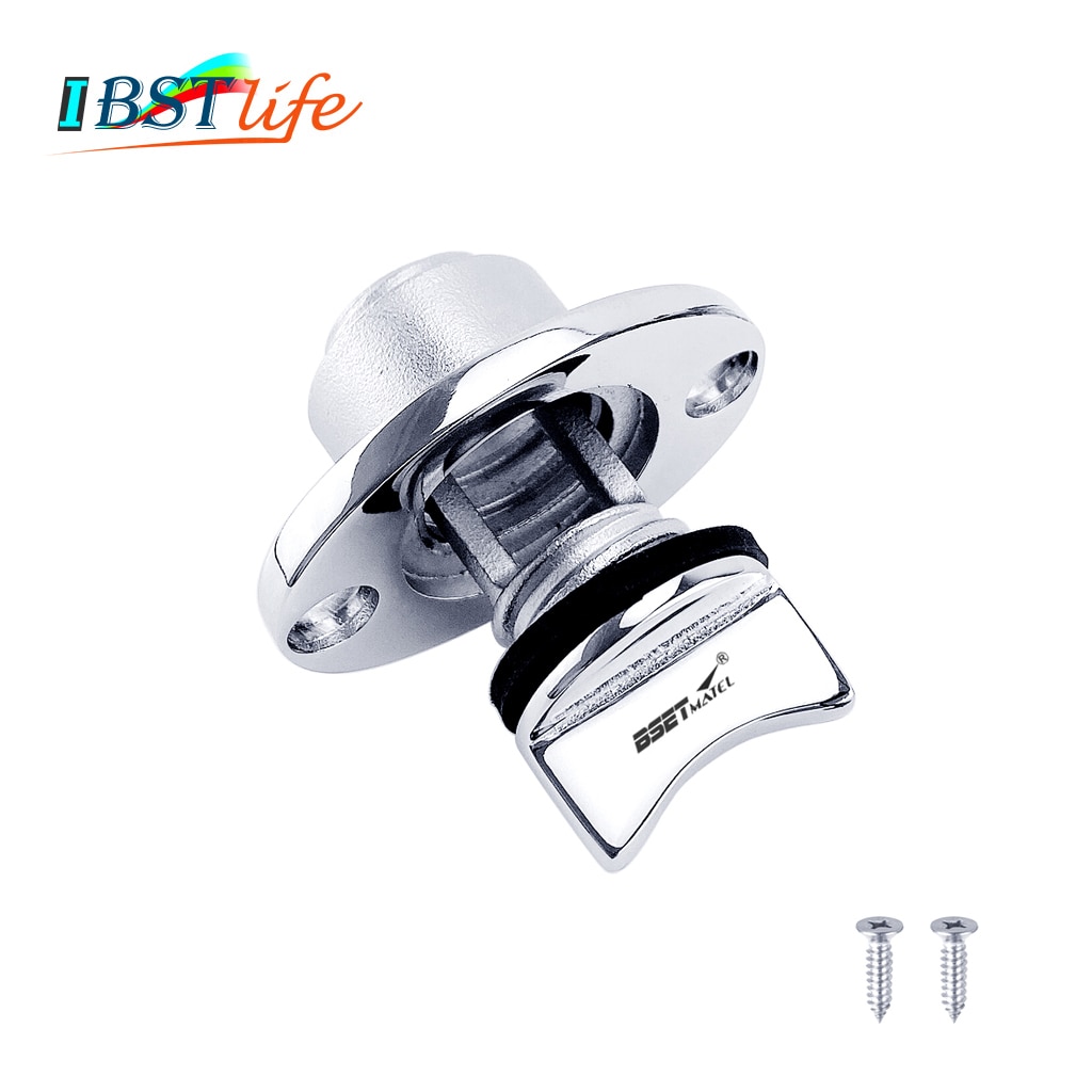 Universal 25mm 1'' Stainless Steel 316 Boat Garboard Transom Hull Drain Plug Socket Bung Hole Drainage Kayak Canoe Accessories