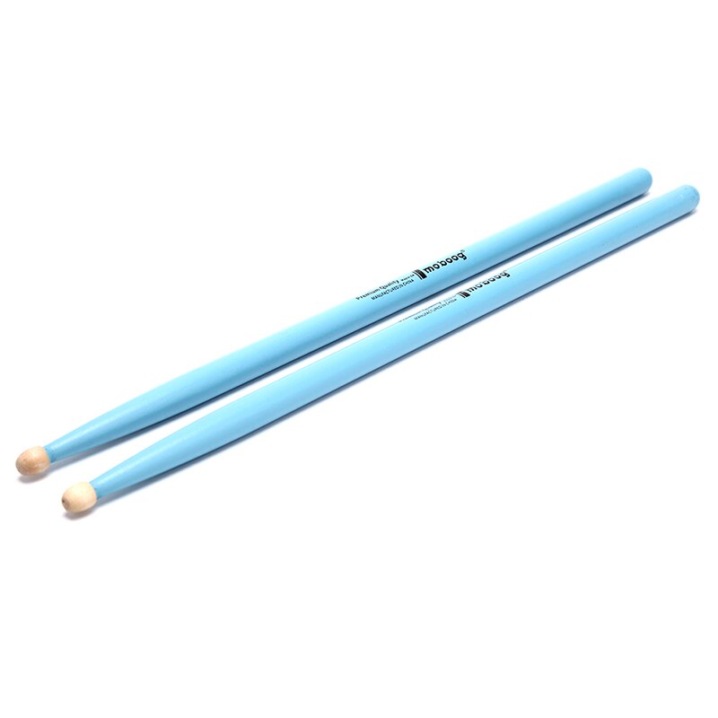 palillos de tambor de madera de arce 5A 7A antideslizantes baquetas de tambor electrónico 1 par: 5BL