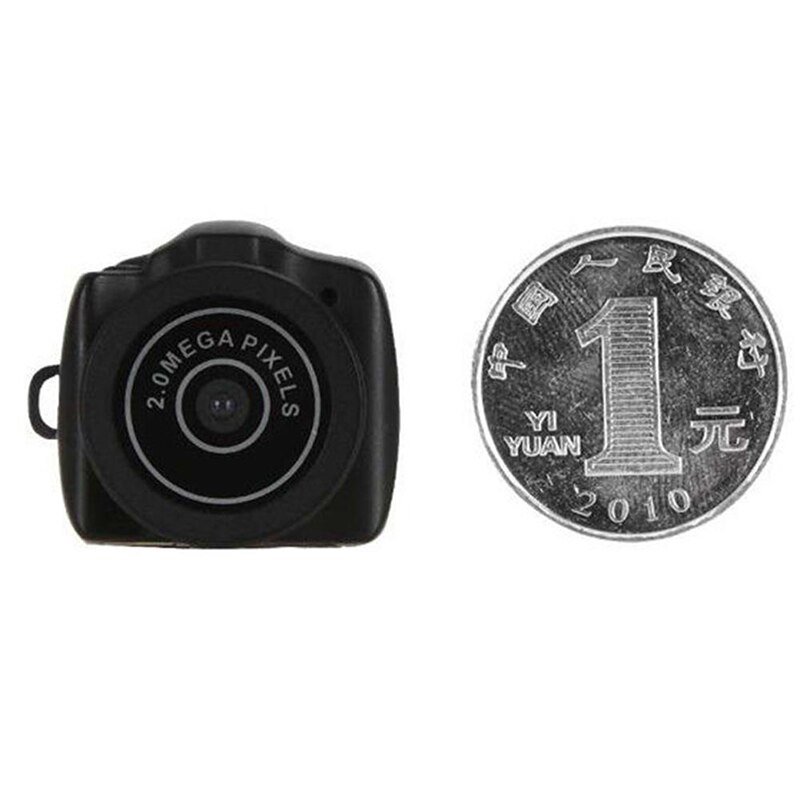 1PC Y2000 Mini Camera Camcorder HD 1080P Micro DVR Camcorder Portable Webcam Recorder Camera for Lawyers Journalists