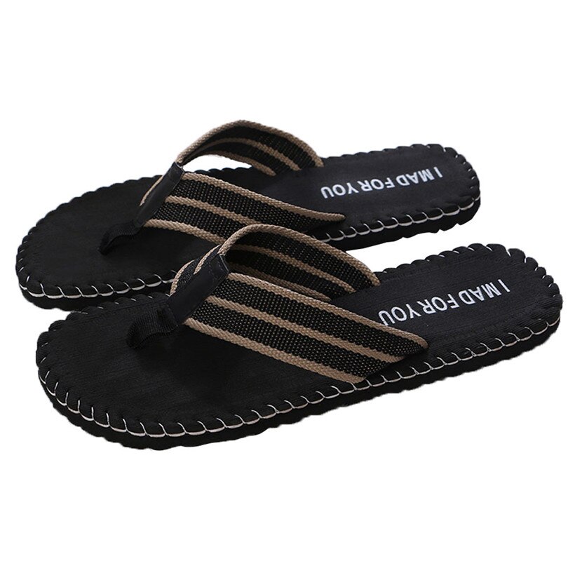 chanclas hombre Mannen Zomer Schoenen Sandalen Mannelijke Slipper Indoor Of Outdoor Slippers zapatos hombre: Black / 43