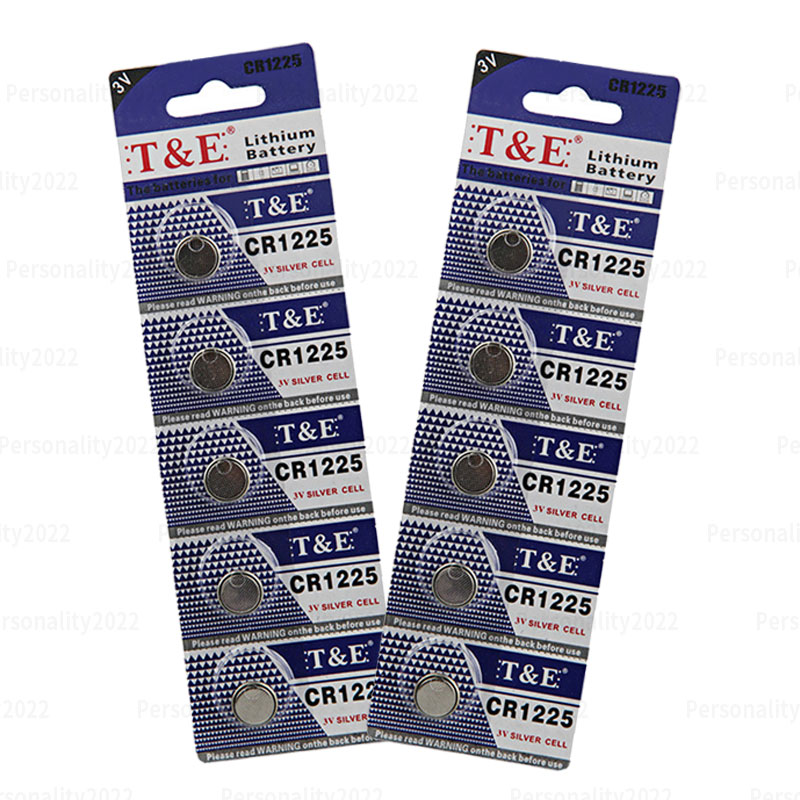 5-50PCS CR1225 3V Lithium Button Battery DL1225 ER1225GP BR1225 Coin Cell for Watch Thermometers Toy Car Key Timer Batteries