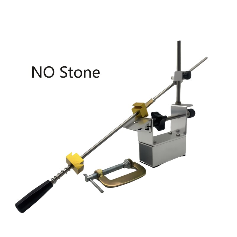 Fixed Knife Sharpener Angle Sharpeners Sharpening System Grit 240/1000/3000/5000# Diamond Stone White Alundum: No Stone