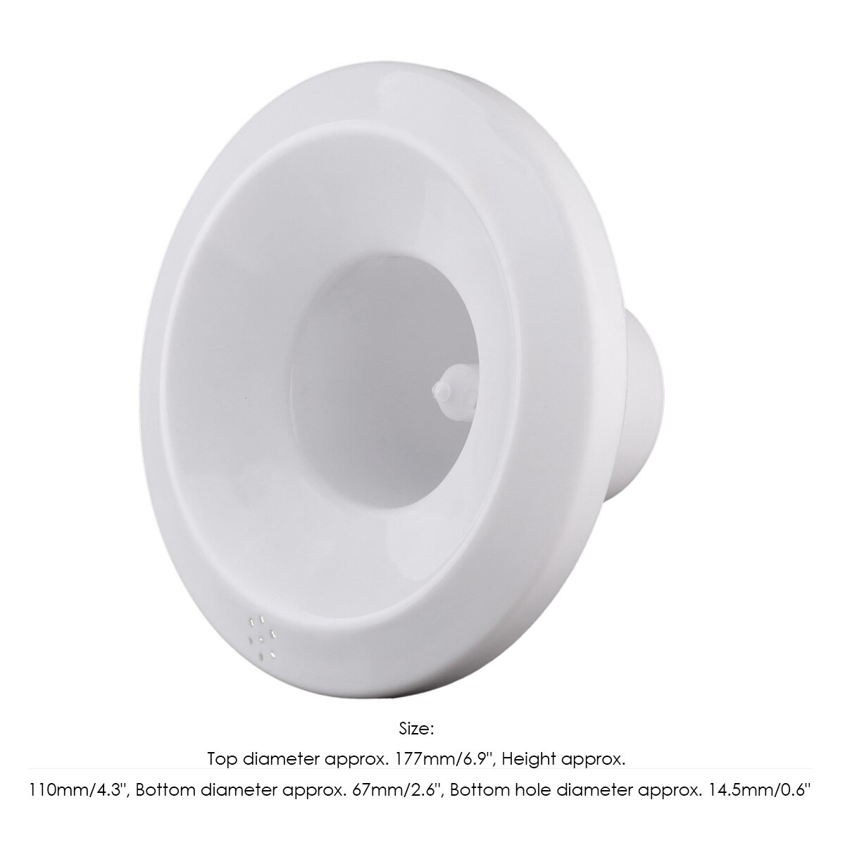 Universal Water Bottle Bucket Socket Cover Durable Water Cooler Dispenser Smart Seat Plastic Fasten Bracket for Home Office Use