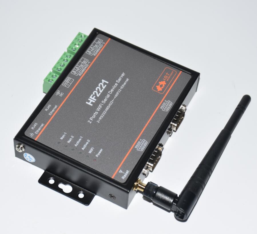 RS232/RS422/RS485 to Ethernet/Wi-Fi Converter server module Conversion Support TCP/IP/Telnet /Modbus TCP Protocol