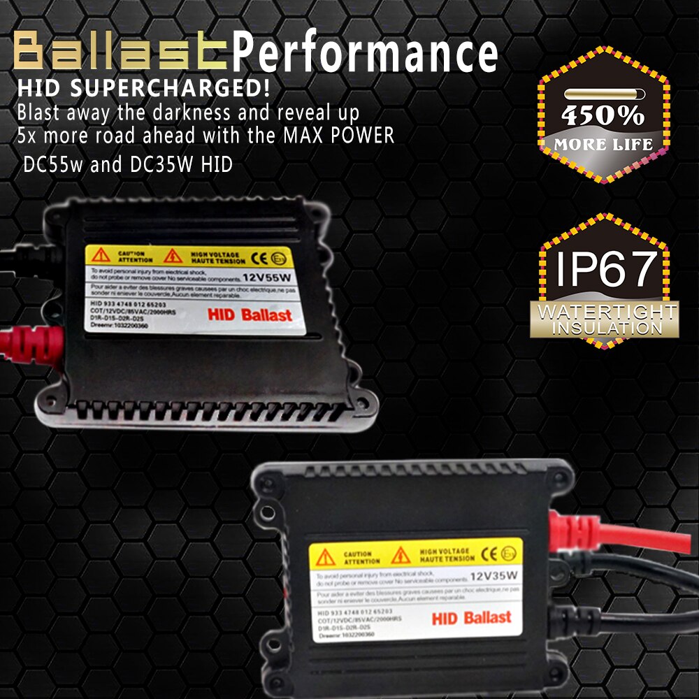 1 st 35w 55w xenon tändenhet block  h1 h3 h7 h8 h9 h11 9005 9006 h4 dold xenon ballast elektronisk digital kontroll ballast kit