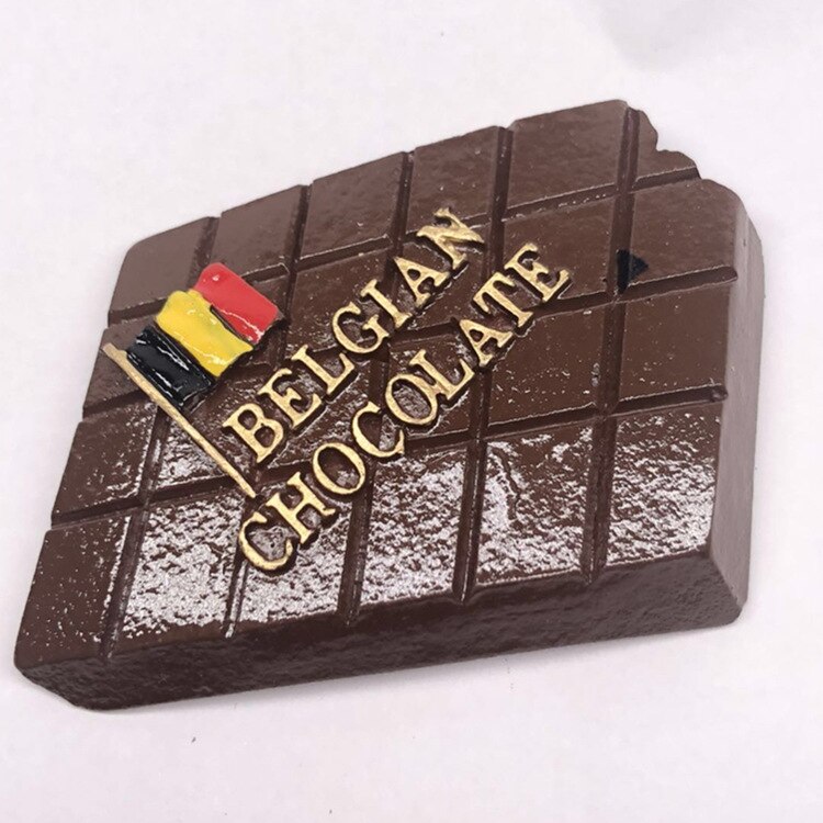 Køleskab klistermærker udenlandske schweiziske rejser chokolade hvid bjørn harpiks klistermærker fødselsdag køleskab klistermærker: B