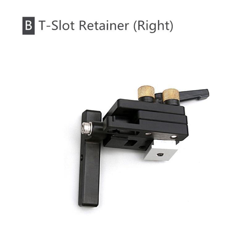 Miter Track Stop Track Limit 30cm T Track For T-Slot T-Tracks Stop Chute Limiter Locator Woodworking DIY Manual Tools TSLM1: Right Stoper