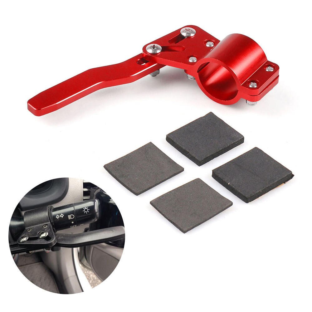 Red Steering Wheel Turn Signal Lever Position Up Kit Turn Rod Extension Extender Position Up Kit