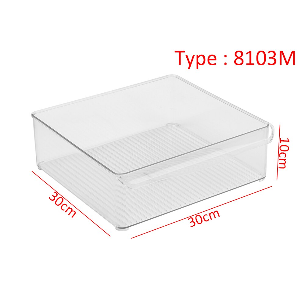 Plastikowy typ szuflady przezroczysta lodówka świeże pudełko taca na jajka mrożjeden pojemniki robić przechowywania pudełka robić przechowywania żywności akcesoria kuchenne: 8103M	684