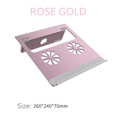 QDIY Notebook Folding Heat Sink Apple MAC Heightening Radiator Desktop Aluminum Base